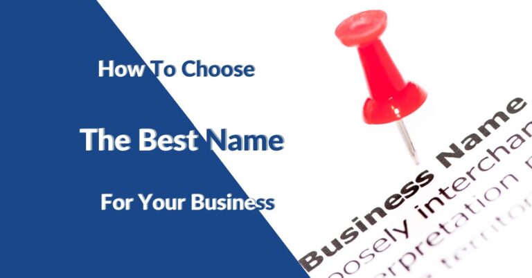 how to choose the best name for your business
