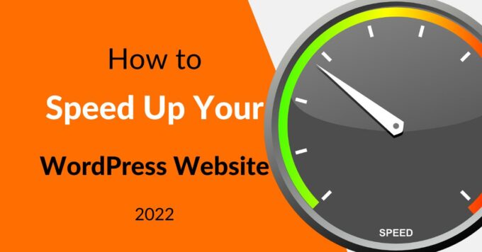 how to speed up your wordpress website